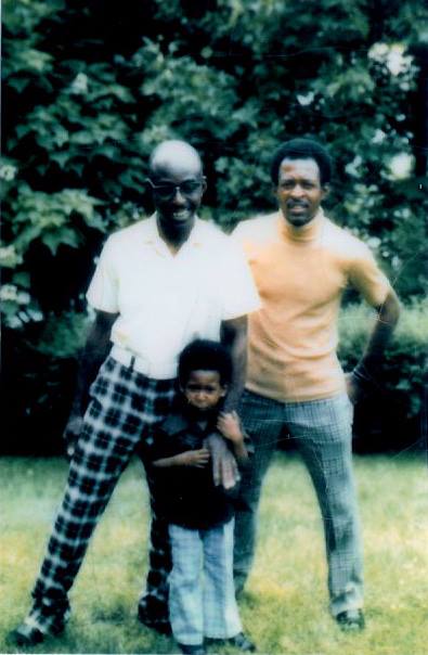 My grandfather, father and me (circa 1974/1975)