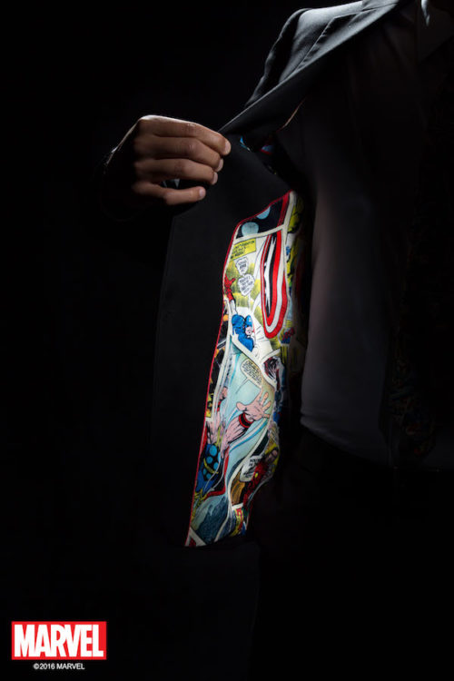 Fun.com Suit: Avengers Suit Lining